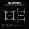 Liquid cooling Corsair iCUE LINK H170i RGB - black 420mm