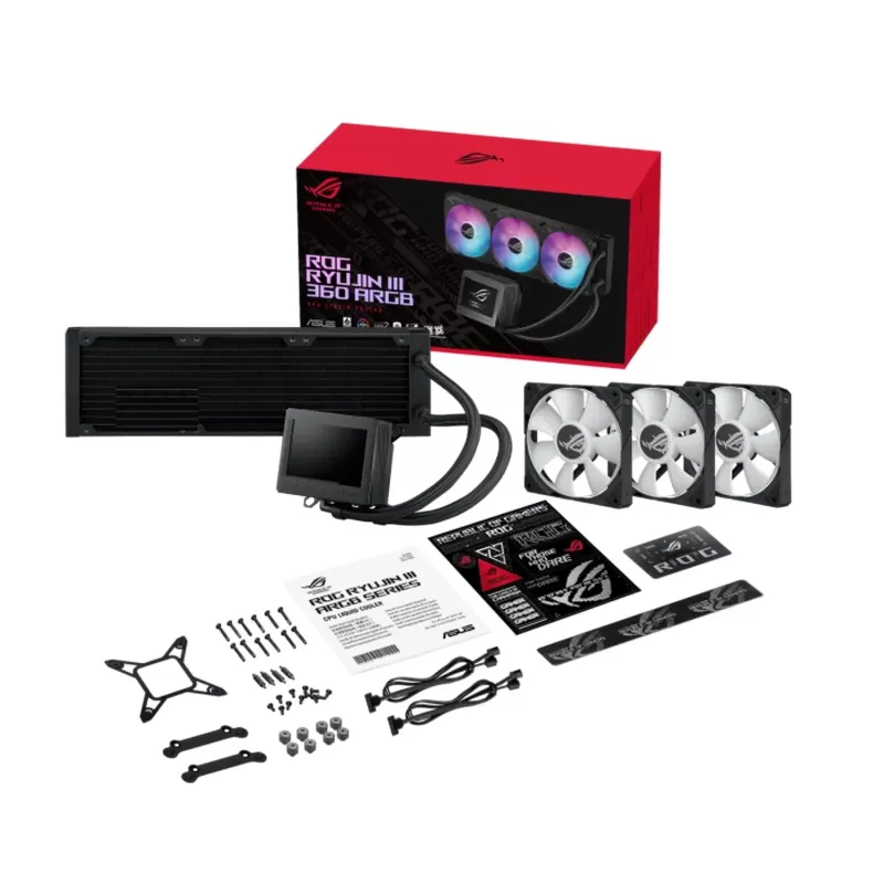 Liquid cooling Asus ROG RYUJIN III 360 ARGB Color:black