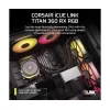 Liquid cooling Corsair iCUE LINK TITAN 360 RX RGB AIO Color:black