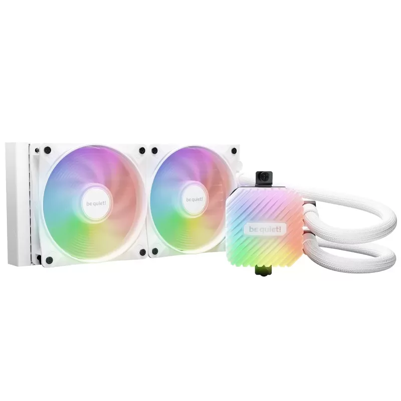 Жидкостное охлаждение be quiet! LIGHT LOOP 240mm white