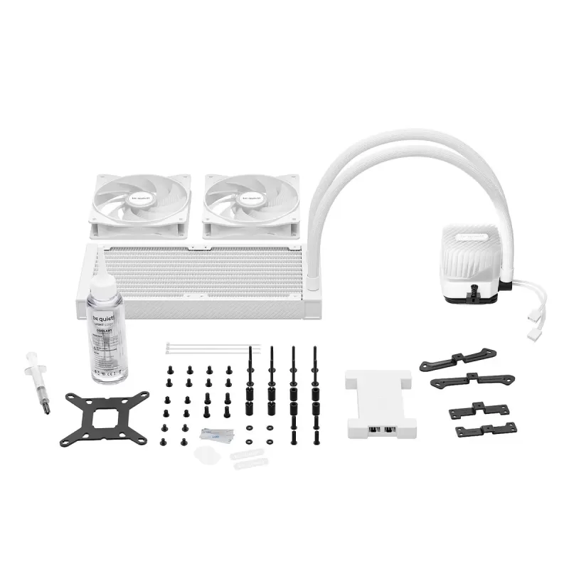 Жидкостное охлаждение be quiet! LIGHT LOOP 240mm white