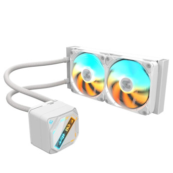 הזמנה מוקדמת (צפי 31 יום): קירור נוזלי Gigabyte GAMING 240 ICE לבן 240mm