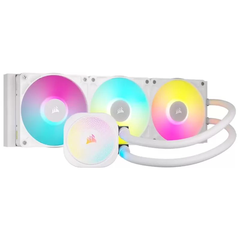 Liquid cooling Corsair iCUE LINK TITAN 360 RX RGB white 360mm