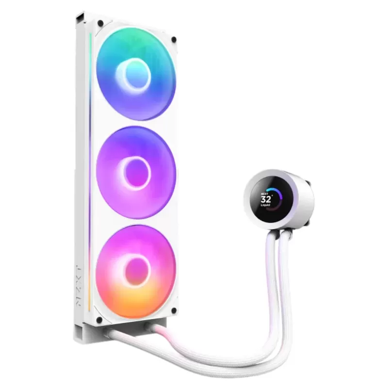 Жидкостное охлаждение NZXT Kraken Plus 360 RGB Цвет:белый