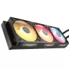 Liquid cooling Corsair iCUE LINK TITAN II 360 RX RGB AIO Black 360mm Color:black