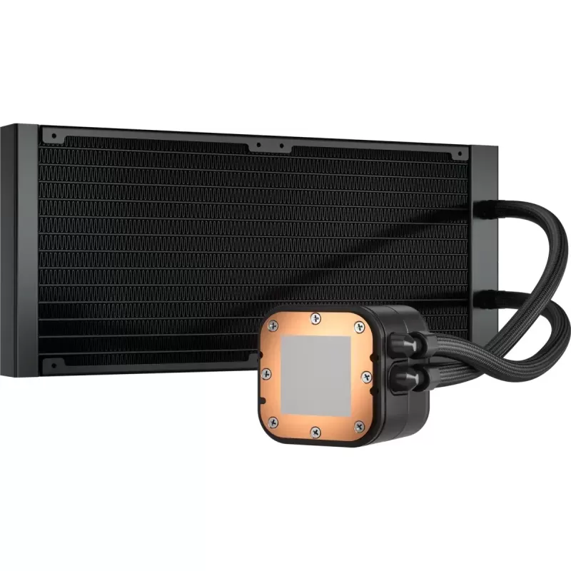 קירור נוזלי Corsair iCUE H115i RGB 280mm צבע שחור קירור נוזלי Corsair iCUE H115i RGB 280mm צבע שחור