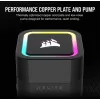 Liquid cooling Corsair iCUE H100x RGB ELITE 240mm Color:black