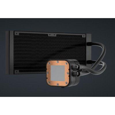 Водяное охлаждение Corsair iCUE H100x RGB ELITE Liquid CPU Cooler 240mm Водяное охлаждение Corsair iCUE H100x RGB ELITE Liquid CPU Cooler 240mm