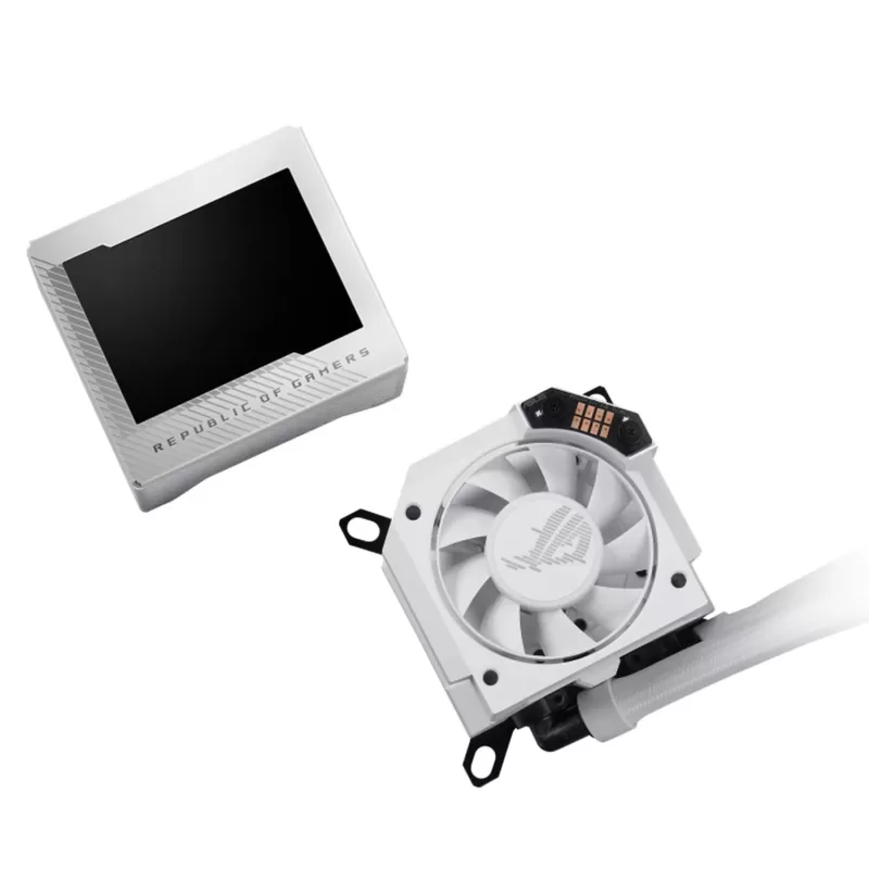 קירור נוזלי Asus ROG RYUJIN III 360 ARGB White Edition צבע לבן