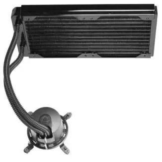 Liquid cooling ASETEK 570LX Watercooling + Fan 2x120mm 230W 240mm Color:black