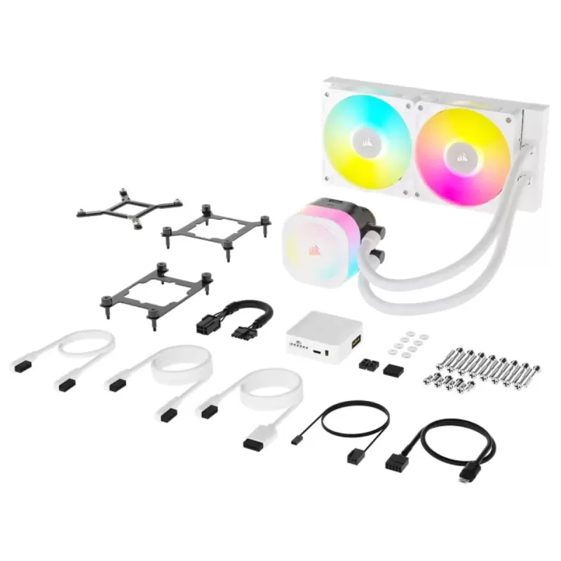 Liquid cooling Corsair iCUE LINK TITAN 240 RX RGB AIO white Liquid cooling Corsair iCUE LINK TITAN 240 RX RGB AIO white