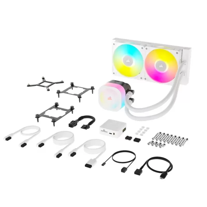 Liquid cooling Corsair iCUE LINK TITAN 240 RX RGB AIO white Liquid cooling Corsair iCUE LINK TITAN 240 RX RGB AIO white