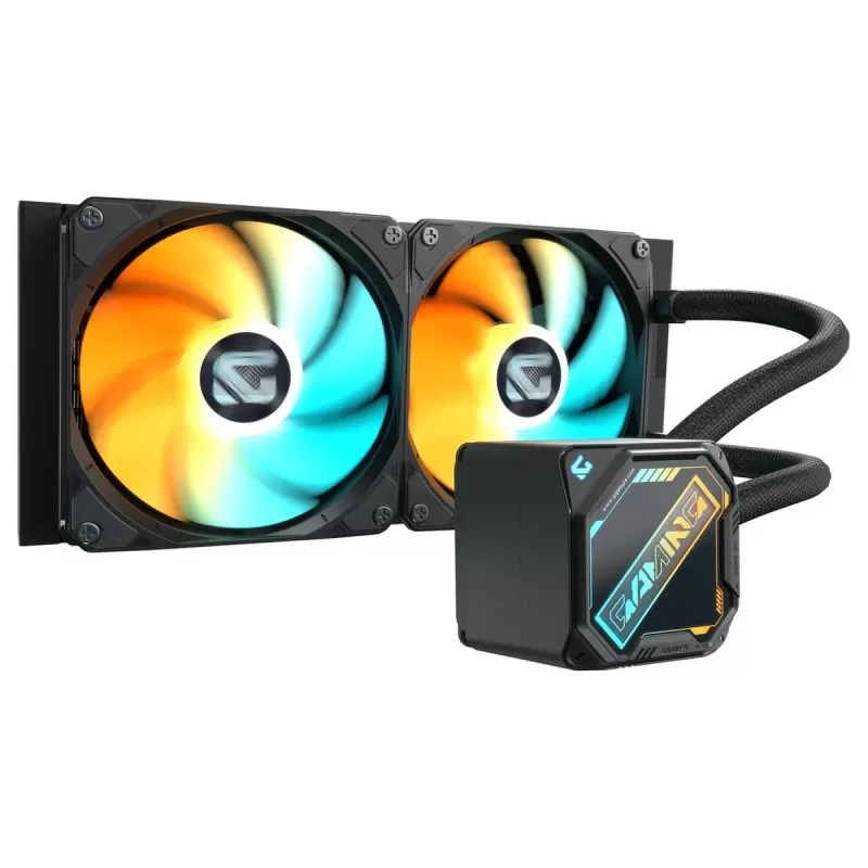 Жидкостное охлаждение Gigabyte GAMING 240 black 240mm
