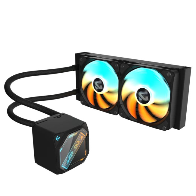 Водяное охлаждение Gigabyte GAMING 240 черный 240mm