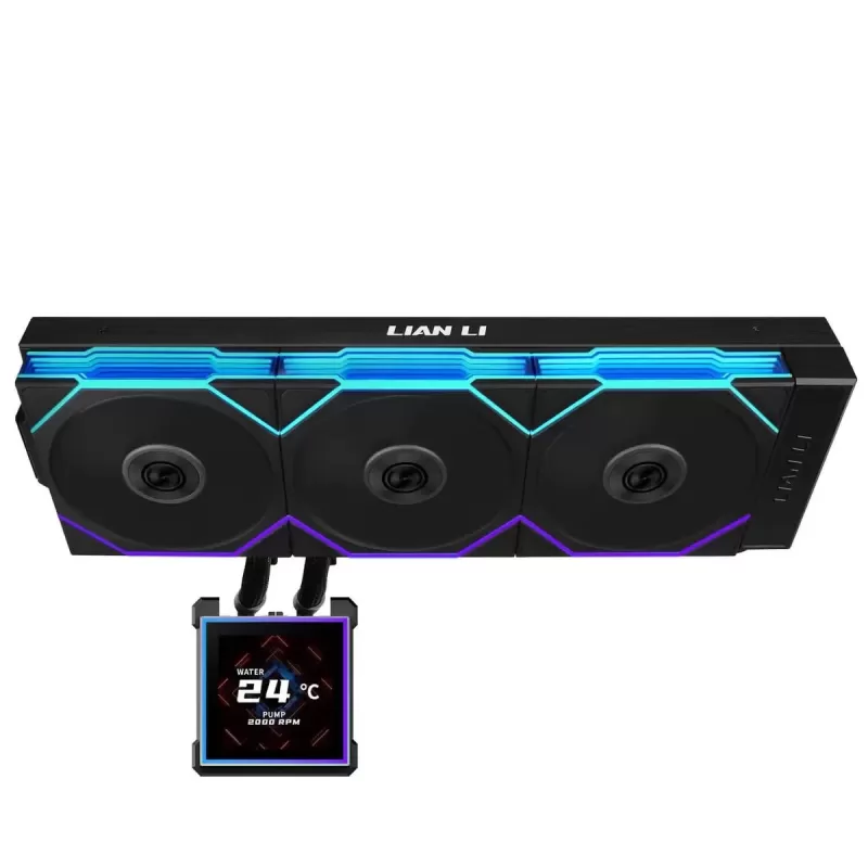 מערכת קירור LIAN-LI HydroShift II LCD-S 360TL צבע שחור