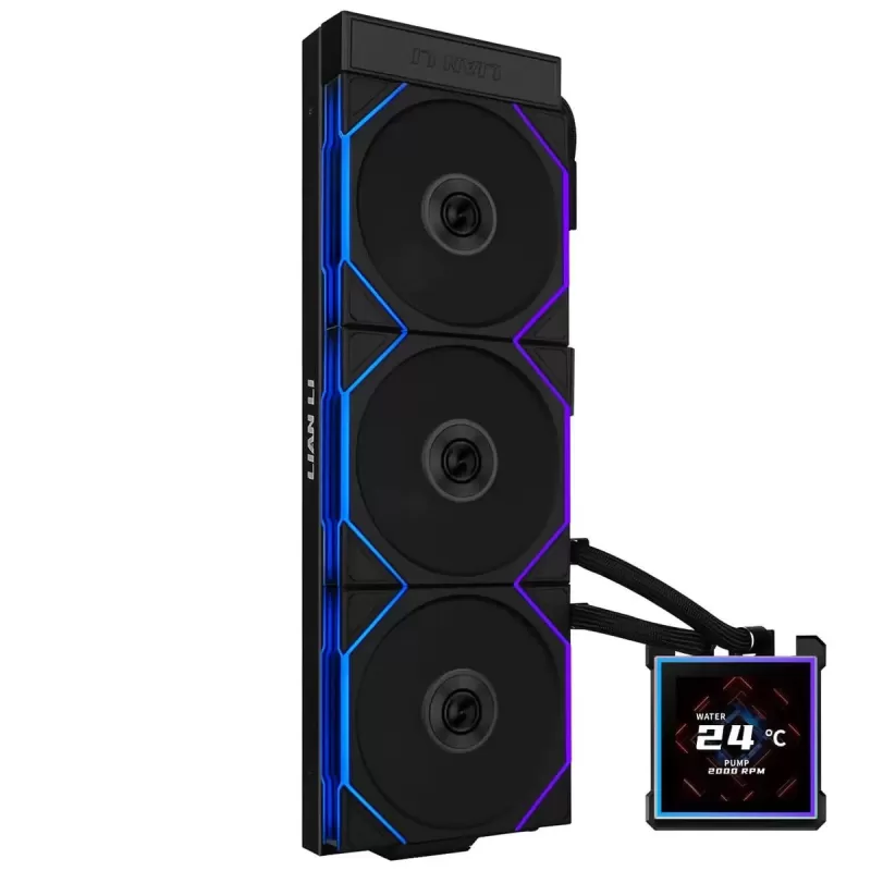 מערכת קירור LIAN-LI HydroShift II LCD-S 360TL צבע שחור