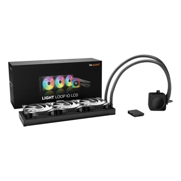 קירור נוזלי be quiet! LIGHT LOOP IO LCD 360mm