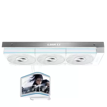 Liquid cooling LIAN-LI HydroShift II OLED Curved 360P28 white