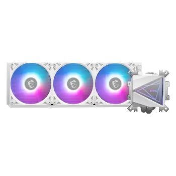 קירור נוזלי MSI MAG CORELIQUID I360 לבן 360mm