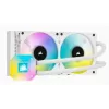 Liquid cooling Corsair iCUE H100i ELITE CAPELLIX white 240mm Liquid cooling Corsair iCUE H100i ELITE CAPELLIX white 240mm