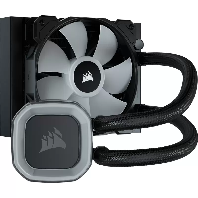 Liquid cooling Corsair H55 RGB 120mm Color:black