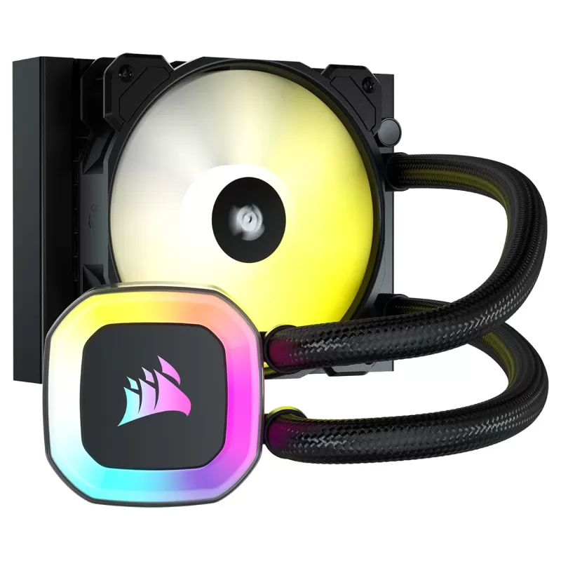 Liquid cooling Corsair H55 RGB 120mm Color:black