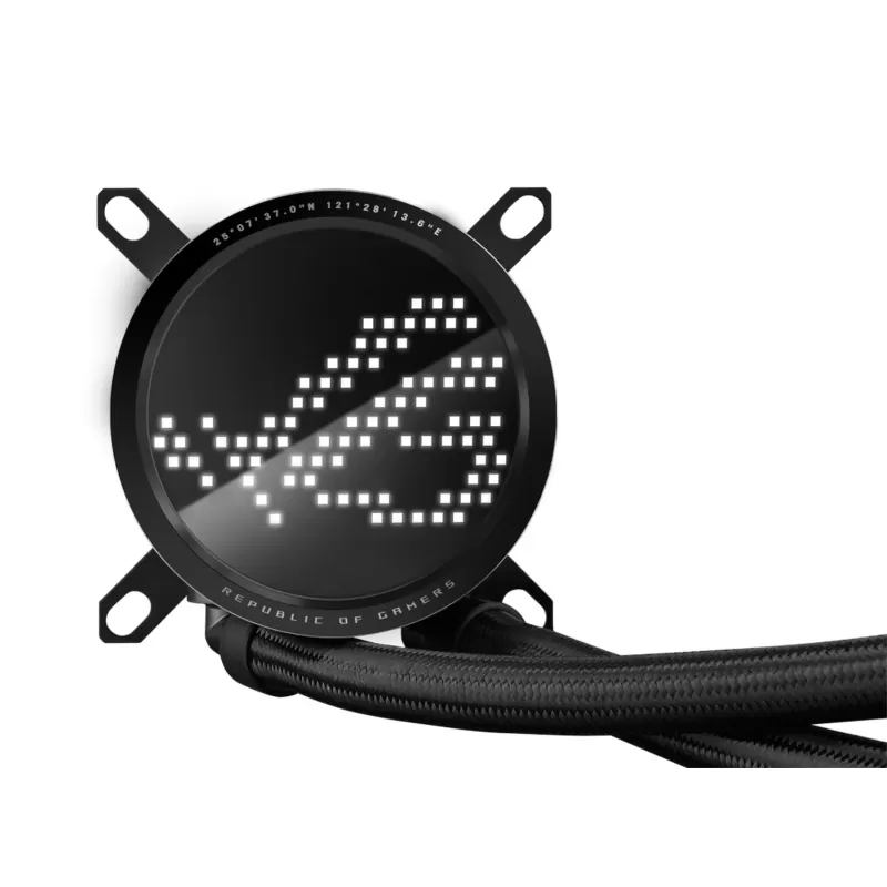 קירור נוזלי Asus ROG RYUO III 360 ARGB 360mm צבע שחור