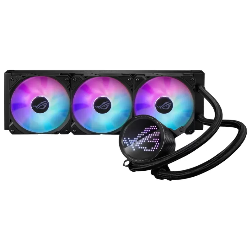 קירור נוזלי Asus ROG RYUO III 360 ARGB 360mm צבע שחור