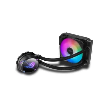קירור נוזלי Asus ROG STRIX LC II 120 ARGB 120mm צבע שחור