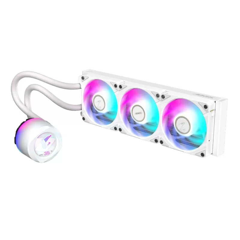 Жидкостное охлаждение Gigabyte AORUS WATERFORCE X II 360 ICE 360mm Жидкостное охлаждение Gigabyte AORUS WATERFORCE X II 360 ICE 360mm