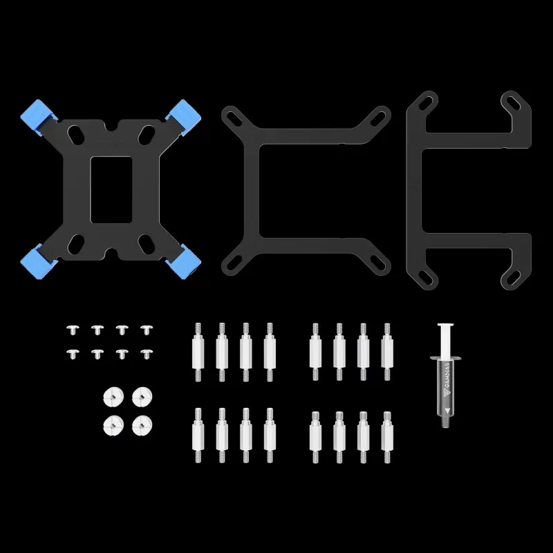 קירור נוזלי Gamdias CHIONE E4-240 240mm צבע שחור