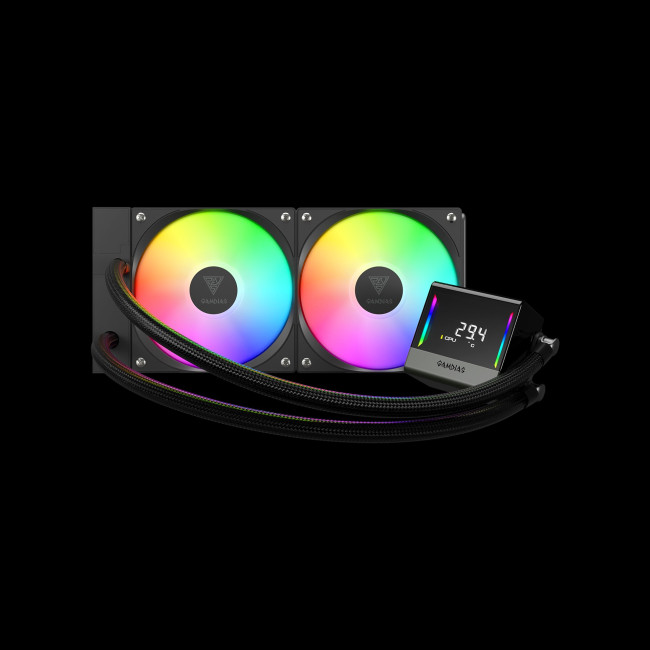 Liquid cooling Gamdias CHIONE E4-240 240mm Color:black..