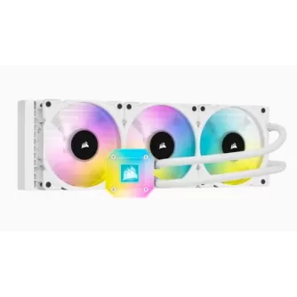 Liquid cooling Corsair iCUE H150i ELITE CAPELLIX white 360mm Liquid cooling Corsair iCUE H150i ELITE CAPELLIX white 360mm