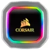Liquid cooling Corsair H100 RGB 240mm Color:black Liquid cooling Corsair H100 RGB 240mm Color:black