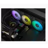 Жидкостное охлаждение Corsair iCUE H150i ELITE LCD Цвет:чёрный