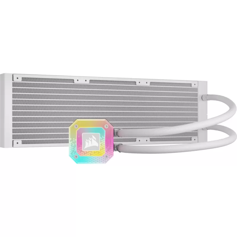 Liquid cooling Corsair iCUE H150i ELITE CAPELLIX XT 360mm Color:white Liquid cooling Corsair iCUE H150i ELITE CAPELLIX XT 360mm Color:white