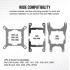 Водяное охлаждение Corsair iCUE H150i ELITE CAPELLIX XT 360mm Цвет:белый