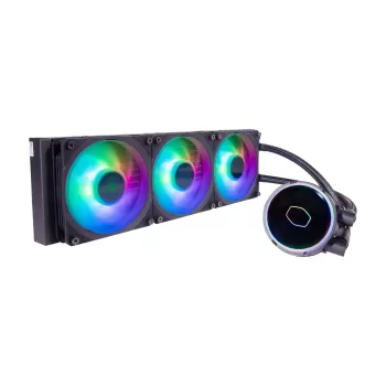 קירור נוזלי Cooler Master MASTERLIQUID PL360 FLUX 360mm צבע שחור