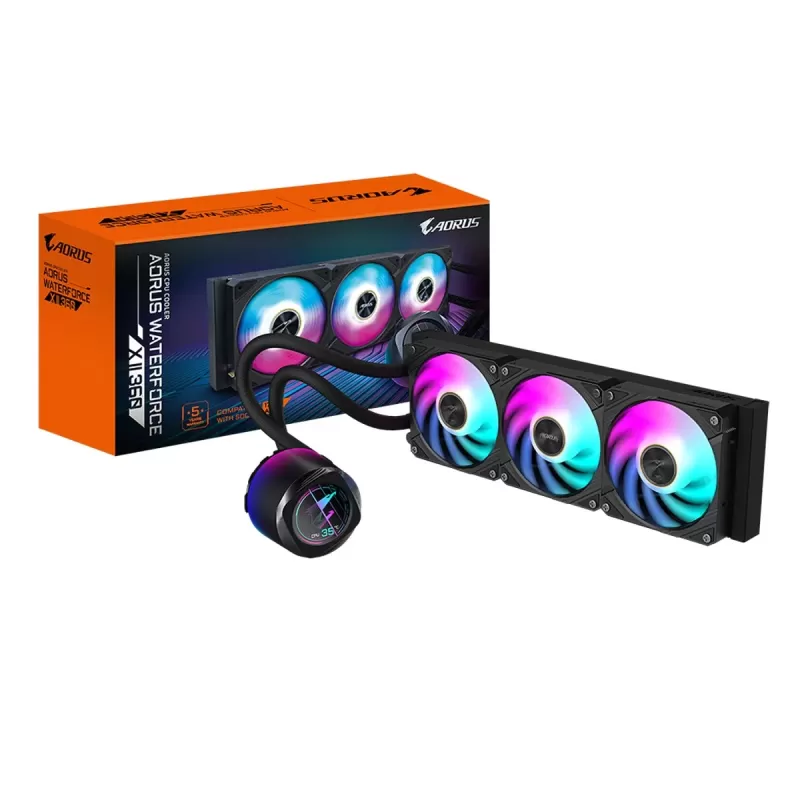 Жидкостное охлаждение Gigabyte AORUS WATERFORCE X II 360 360mm