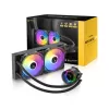 קירור נוזלי Antec VORTEX LUM 240 ARGB 240mm צבע שחור