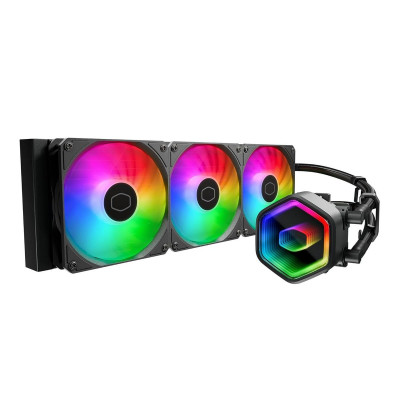 Водяное охлаждение Cooler Master MasterLiquid 360 Core II черный 360mm