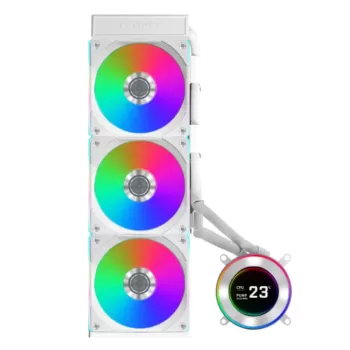 Liquid cooling LIAN-LI HydroShift II LCD-C 360R Color:white