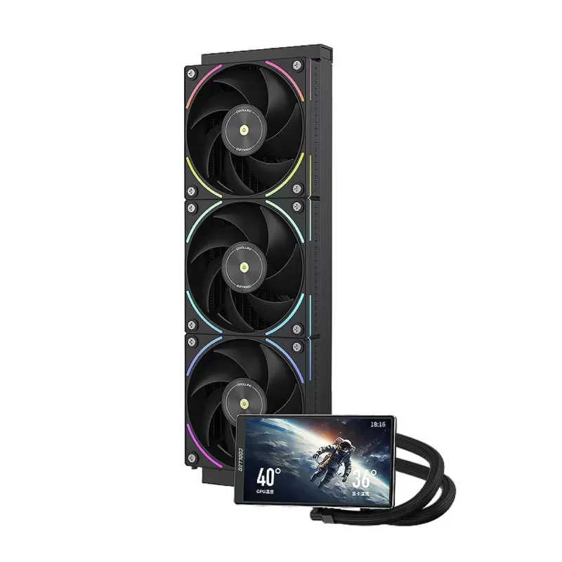 Liquid cooling Coolleo ICE Apex Vision PRO 360 Color:black Liquid cooling Coolleo ICE Apex Vision PRO 360 Color:black