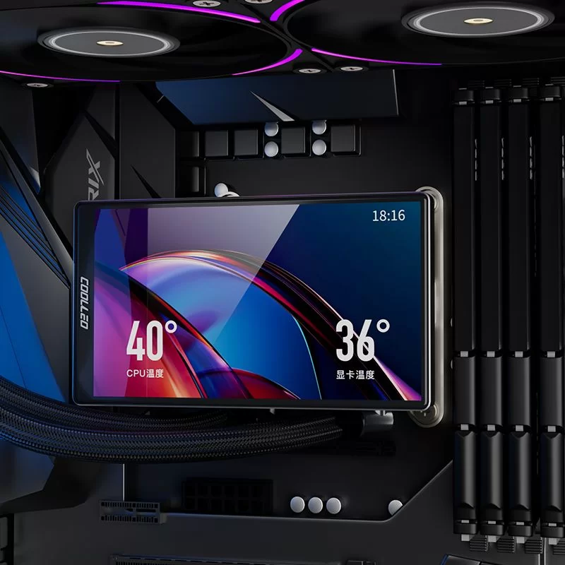 Liquid cooling Coolleo ICE Apex Vision PRO 360 Color:black Liquid cooling Coolleo ICE Apex Vision PRO 360 Color:black