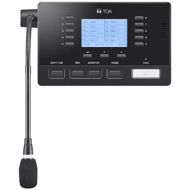 Микрофон IP TOA IP-A1RM Цвет:чёрный