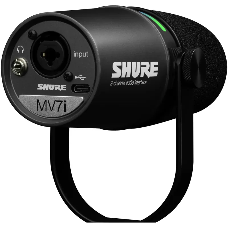 Микрофон Shure MV7i Цвет:чёрный