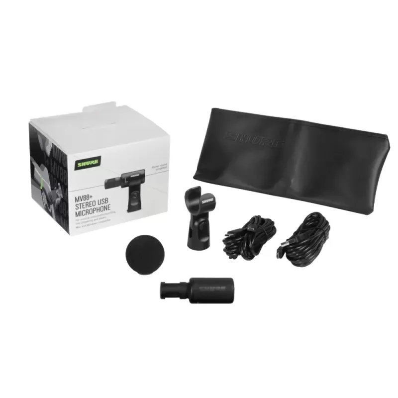 Микрофон Shure MV88+ Stereo USB MV88