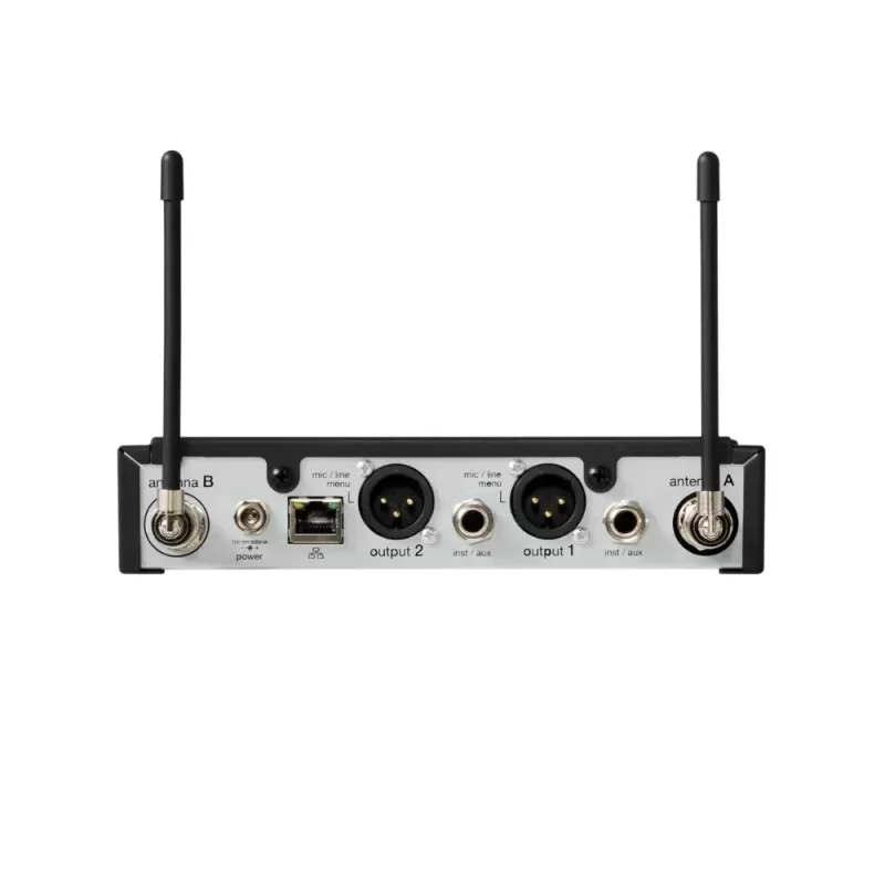 Wireless Microphone Receiver Shure SLXD4D+ Dual-Channel Digital Wireless Receiver Wireless Microphone Receiver Shure SLXD4D+ Dual-Channel Digital Wireless Receiver