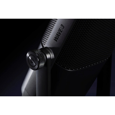 Микрофон ELGATO WAVE:3 черный 10MAB9901 Микрофон ELGATO WAVE:3 черный 10MAB9901