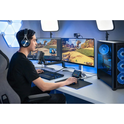 Микрофон ELGATO WAVE:3 черный 10MAB9901 Микрофон ELGATO WAVE:3 черный 10MAB9901